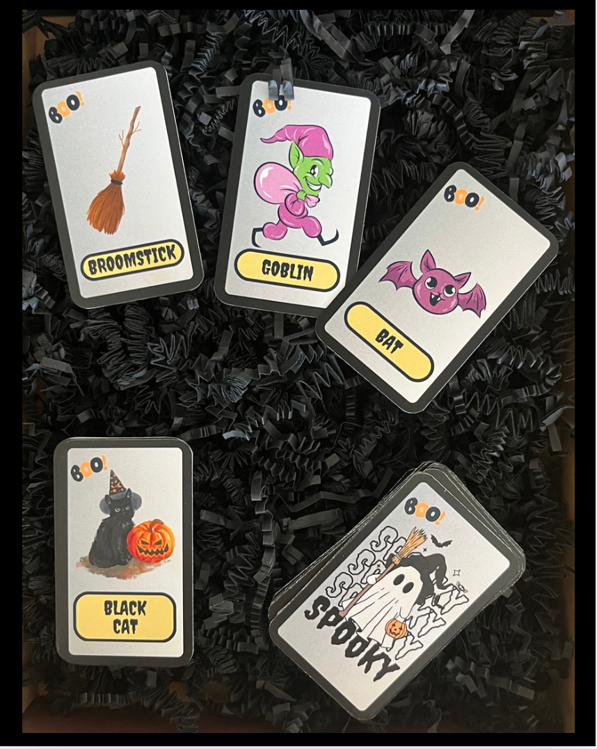 Jeu de carte "Boo" - Halloween