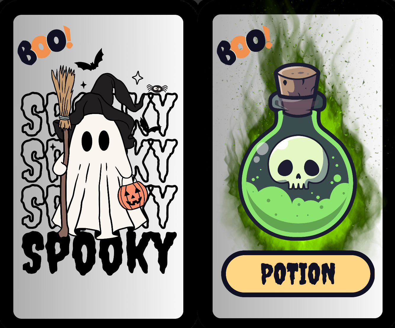 PDF jeu "Boo" - Halloween