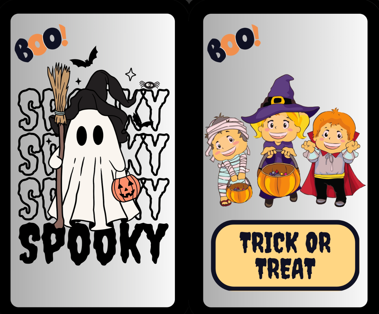 PDF jeu "Boo" - Halloween